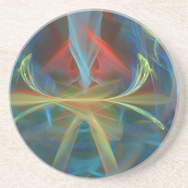 Skewed Rainbow Coaster (Front)