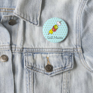 Skewer 6 Cm Round Badge