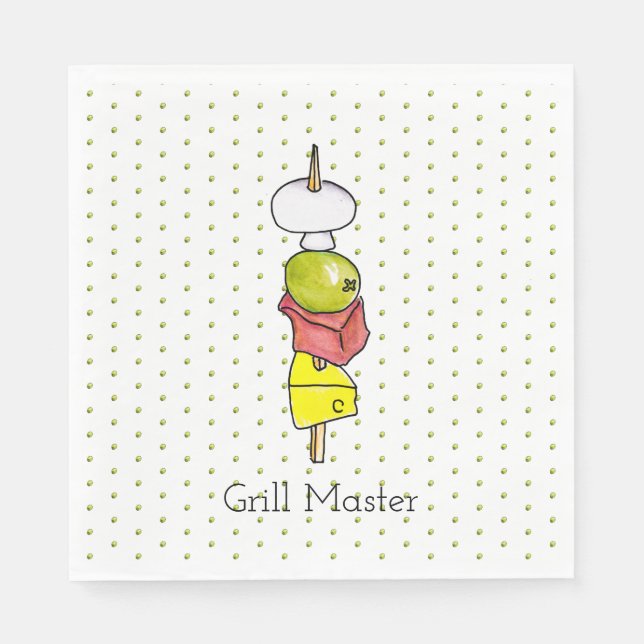 Skewer Napkin (Front)