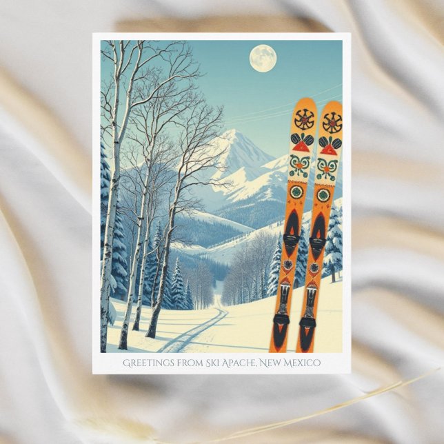 Ski Apache New Mexico Sierra Blanca USA Postcard (Creator Uploaded)