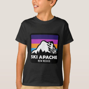 Ski Apache New Mexico Skiing Snowboarding Family T T-Shirt