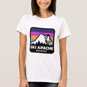 Ski Apache New Mexico Skiing Snowboarding Family T T-Shirt