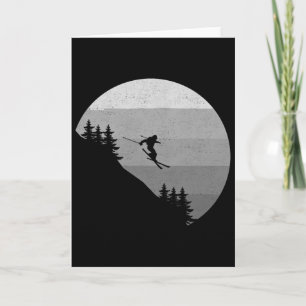 Ski Apparel - Skiing Skier Ski _1 Card