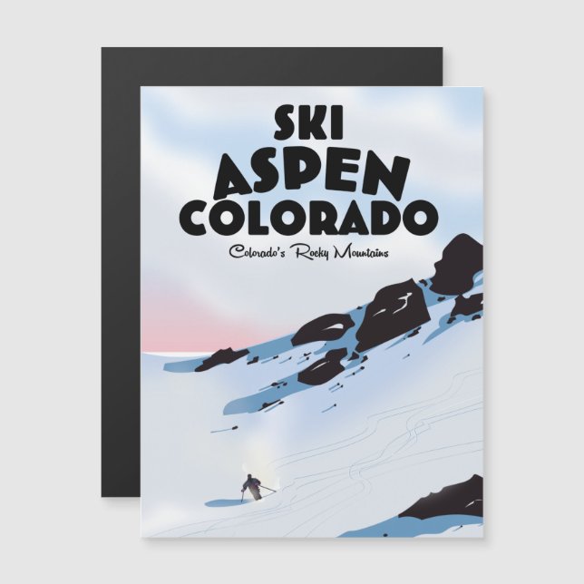 Ski Aspen Colorado (Front/Back)