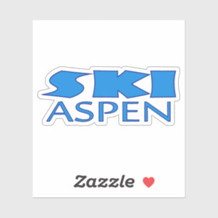 Ski Aspen Sticker,Aspen Sticker,Colorado,