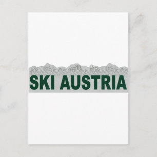 Ski Austria Postcard