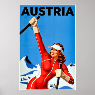 Ski Austria Poster