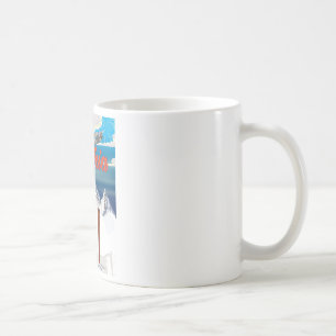 Ski Austria vintage travel poster Coffee Mug