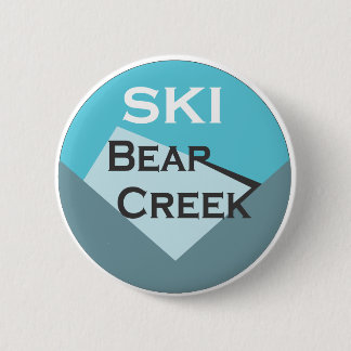 Ski Bear Creek 6 Cm Round Badge