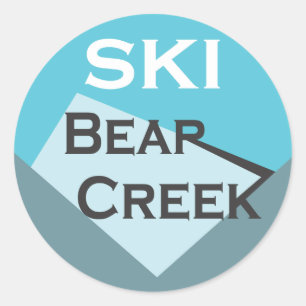 Ski Bear Creek Sticker