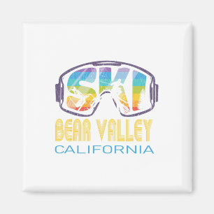 Ski Bear Valley California Skiing Vacation Magnet