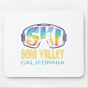 Ski Bear Valley California Skiing Vacation  Mouse Pad