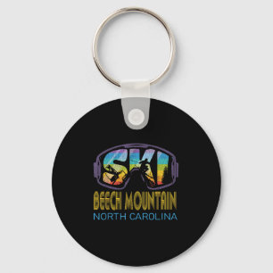 Ski Beech Mountain North Carolina Skiing Vacation  Key Ring
