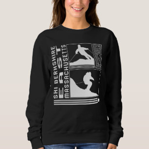 Ski Berkshire East Massachusetts Skiing Skier Wint Sweatshirt