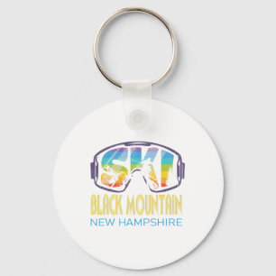 Ski Black Mountain New Hampshire Skiing Vacation Key Ring