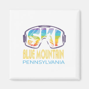 Ski Blue Mountain Pennsylvania Skiing Vacation Magnet