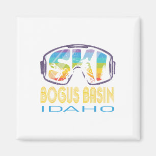 Ski Bogus Sin Idaho Skiing Vacation Magnet