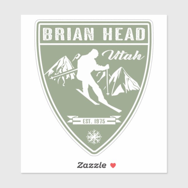 Ski Brian Head Utah (Sheet)