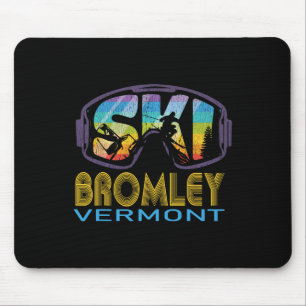 Ski Bromley Vermont Skiing Vacation Mouse Pad