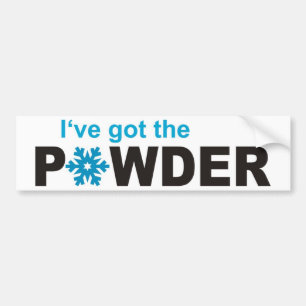 ski bumper sticker