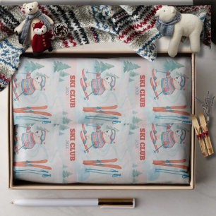 Ski Club Après Bébé  Polar Bear  Tissue Paper