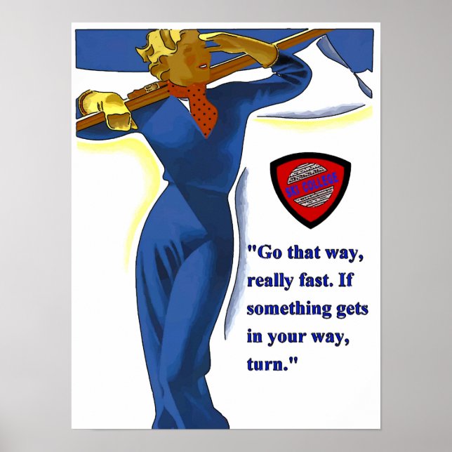 Ski College Poster (Front)