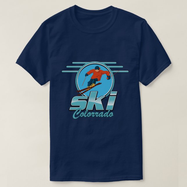ski Colorado logo  T-Shirt (Design Front)