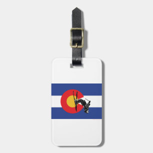 Ski Colorado Luggage Tag