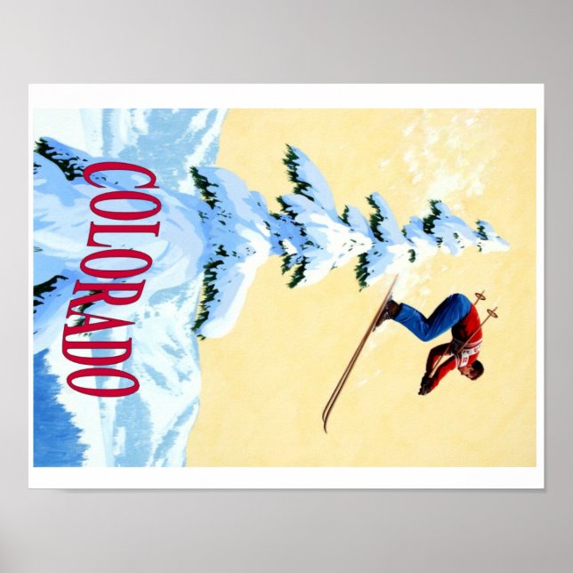 SKI COLORADO POSTER (Front)
