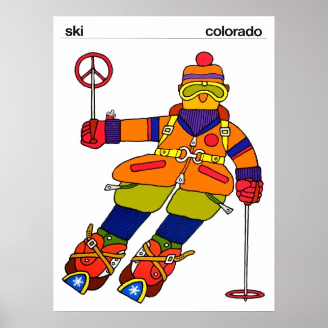 Ski Colorado poster (Front)