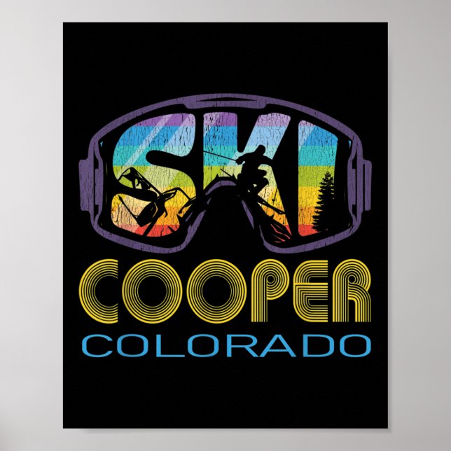Ski Cooper Colorado Skiing Vacation  Poster (Front)