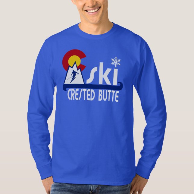 Ski Crested Butte T-Shirt (Front)