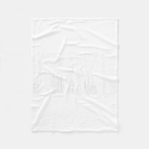 Ski Cross Country Skiing Vintage Winter Sport For Fleece Blanket