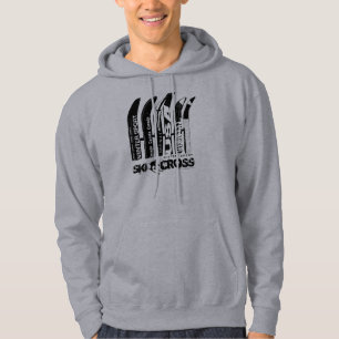 Ski Cross Winter Sport Sweatshirt Ski Blade