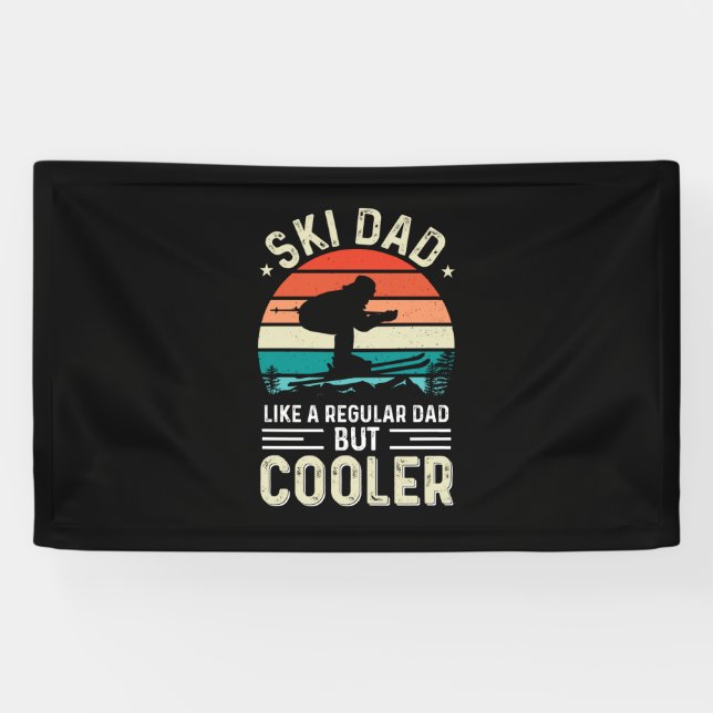 Ski Dad Banner (Horizontal)