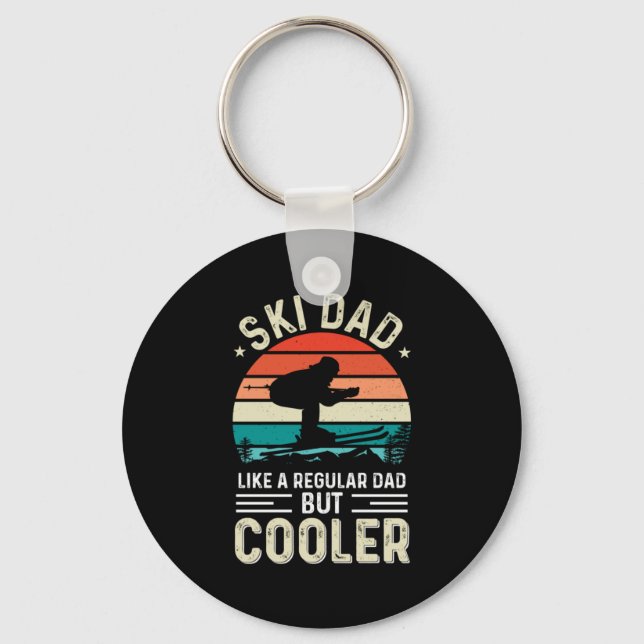 Ski Dad Key Ring (Front)