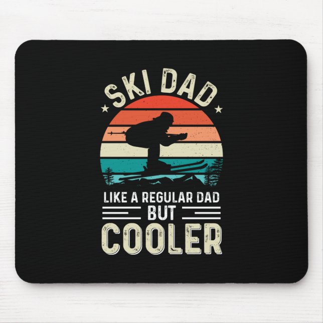 Ski Dad Mouse Pad (Front)