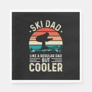 Ski Dad Napkin
