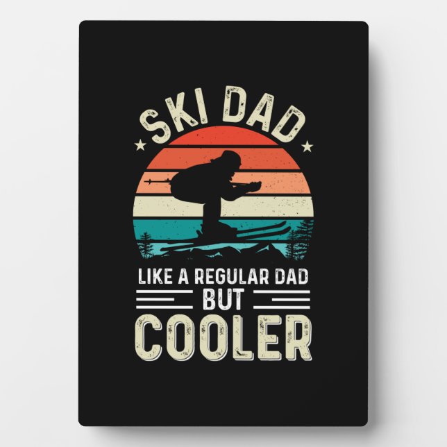 Ski Dad Plaque (Front)
