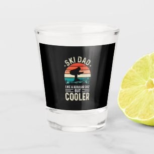 Ski Dad Shot Glass