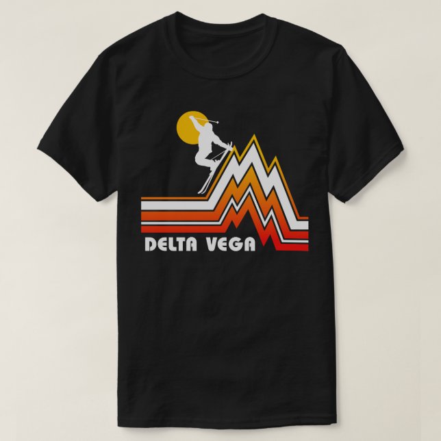 Ski Delta Vega 4 T-Shirt (Design Front)