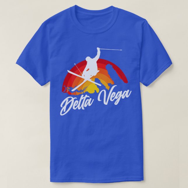 Ski Delta Vega T-Shirt (Design Front)