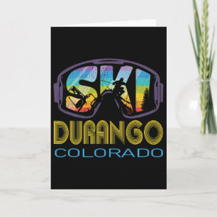 Ski Durango Colorado Skiing Vacation Card
