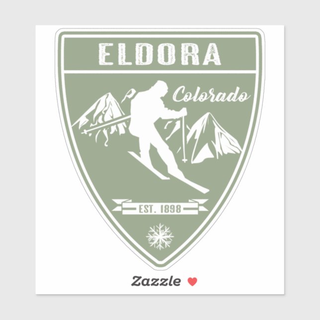 Ski Eldora Colorado (Sheet)