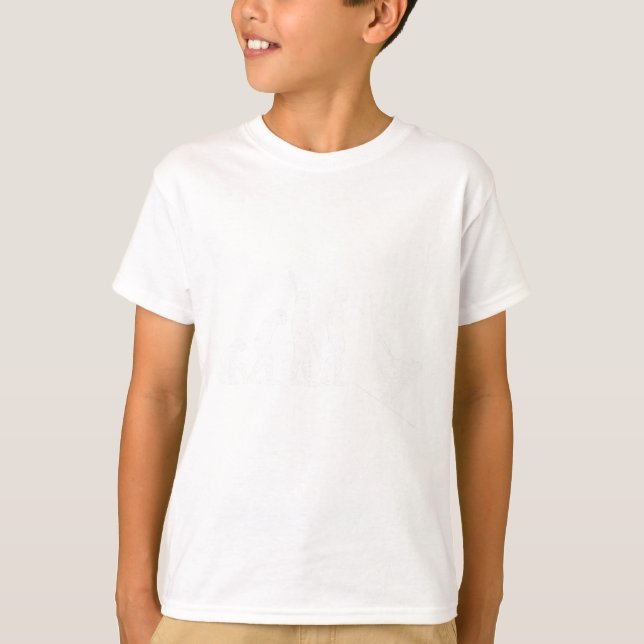 Ski Evolution Skiing - Skier  T-Shirt (Front)