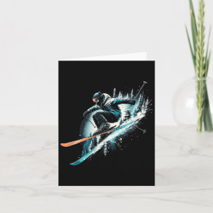 Ski Freestyle Skiing Freeski Winter Extreme Sports Card