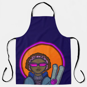 Ski Girl Apron