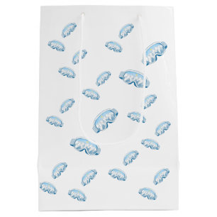 Ski Goggles Snowflake Dance  Medium Gift Bag