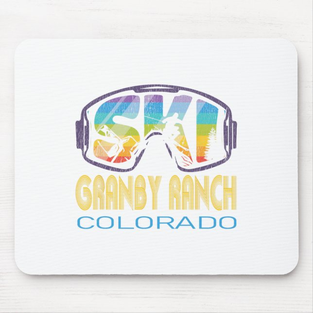 Ski Gran  Mouse Pad (Front)