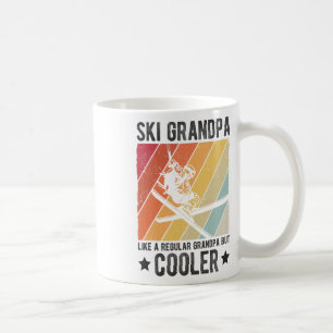 Ski Grandpa Like A Regular Grandpa But Cooler Ski Coffee Mug